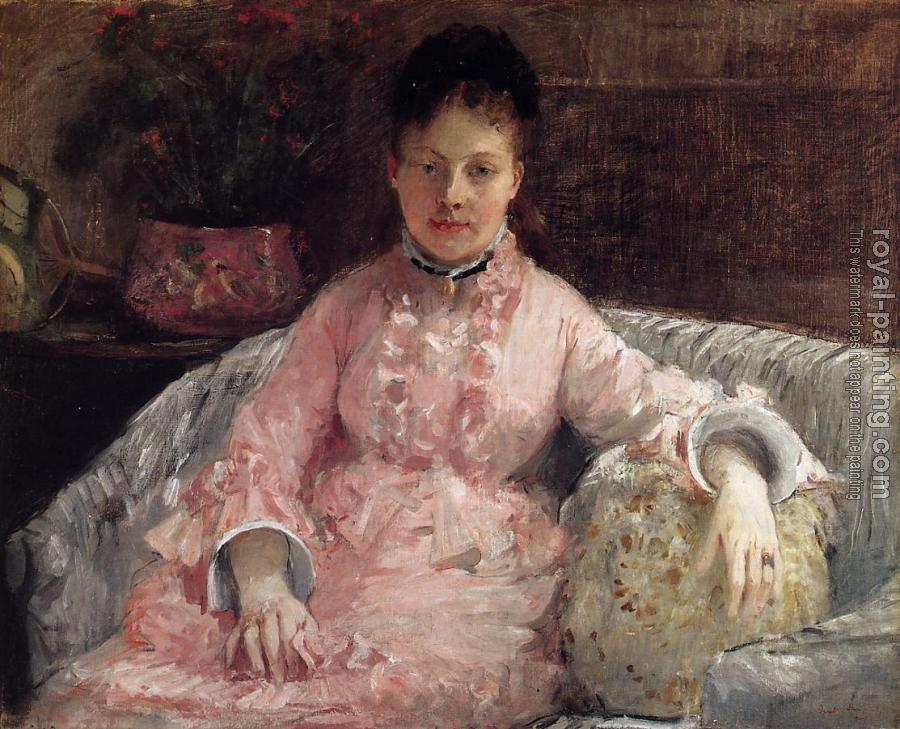Berthe Morisot : The Pink Dress Berthe Morisot : The Pink Dress